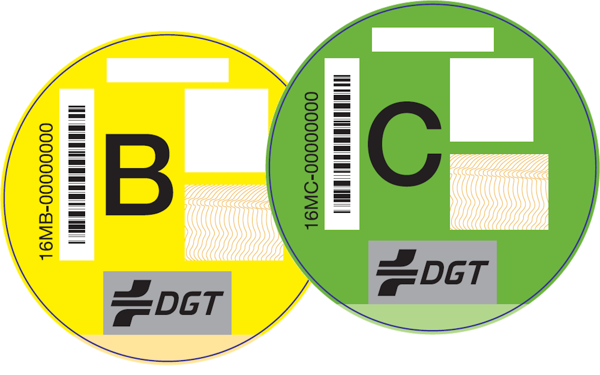 Las etiquetas de la DGT: ¿qué indica cada una de ellas?