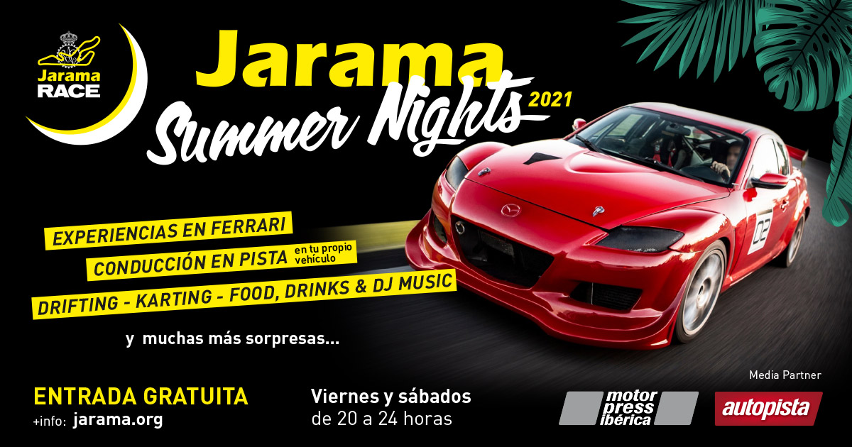 Jarama Summer Nights, una propuesta de ocio para los más aventureros