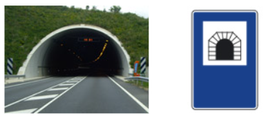 túneles, pasos inferiores y tramos de vía afectados por la señal